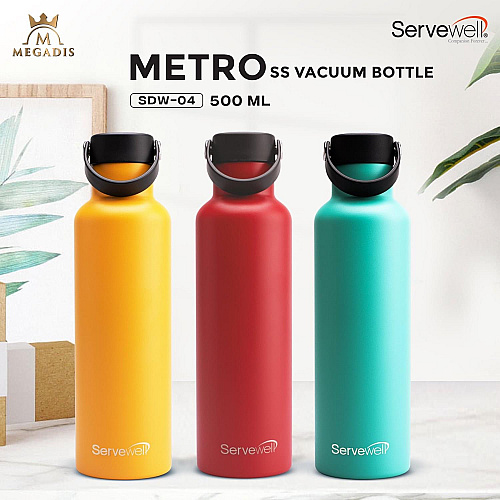 Metro - SS Vacuum Bottle 500 ml - Solid